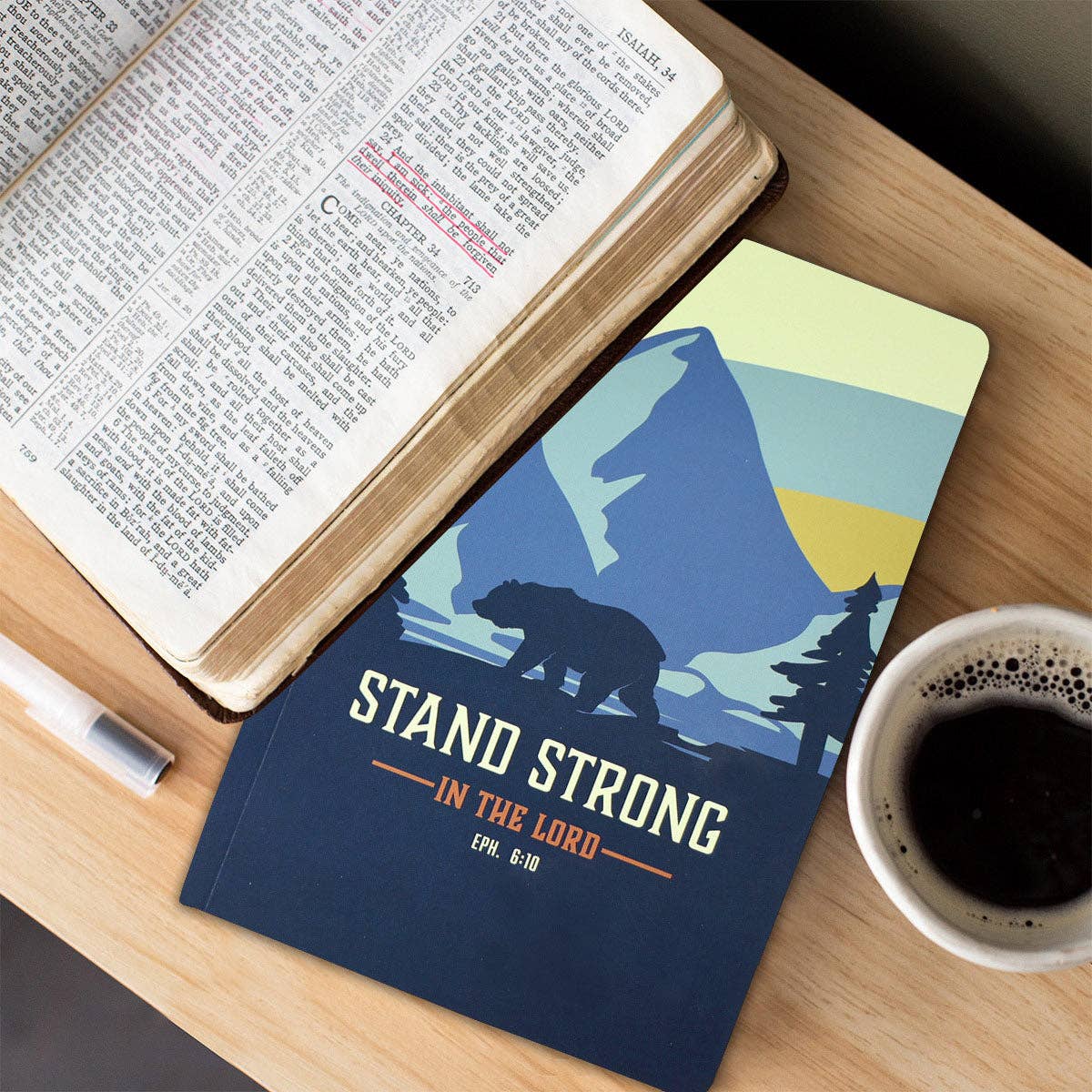 Kerusso Mens Paperback Journal - Stand Strong