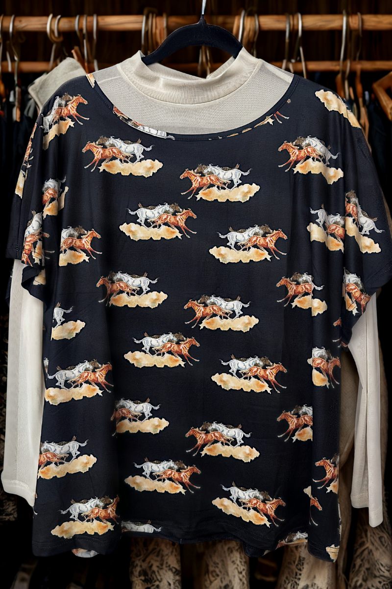 Meshed Out Ivory Top