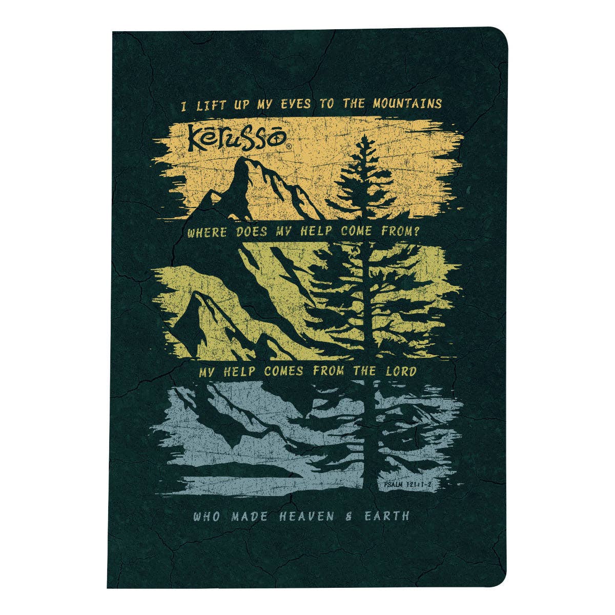Kerusso Mens Paperback Journal - Mountain