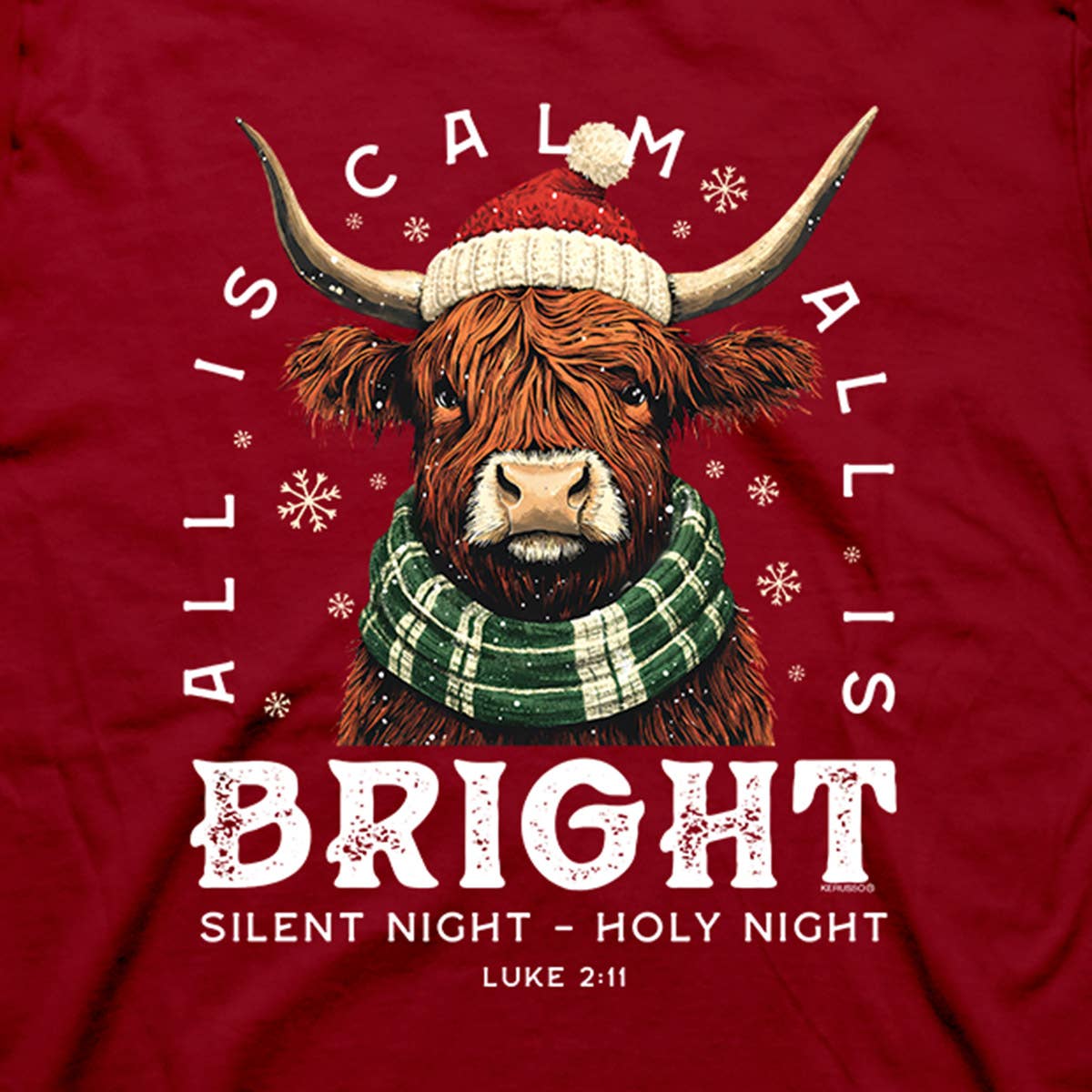 Kerusso Christmas T-Shirt Bright