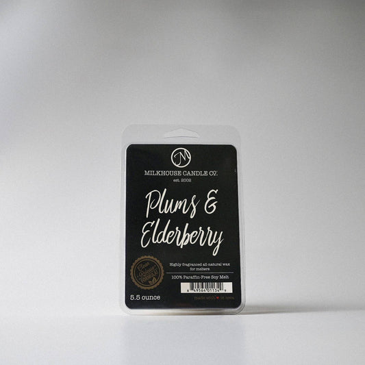 5.5 oz Wax Melts: Plums & Elderberry