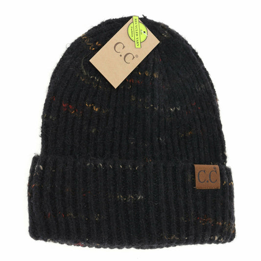 Unisex Marled Knit Cuff C.C Beanie HAT2090