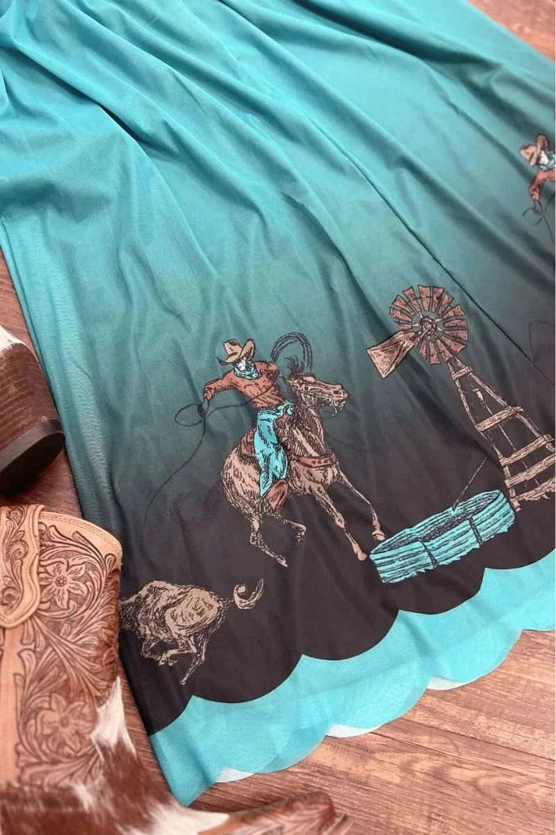 God's Country Mesh Skirt